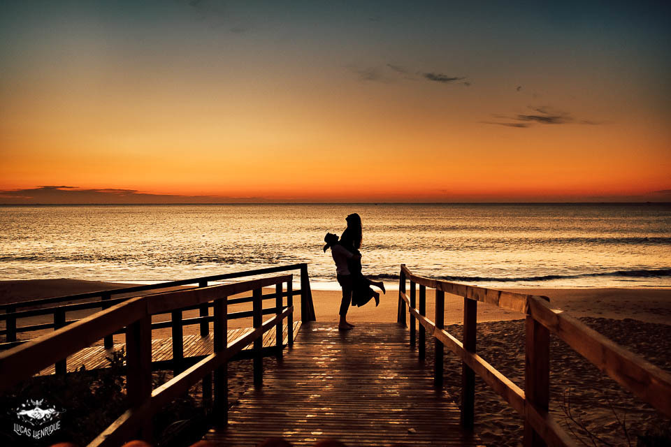 FOTOS ENSAIO PRE WEDDING NASCER DO SOL PRAIA