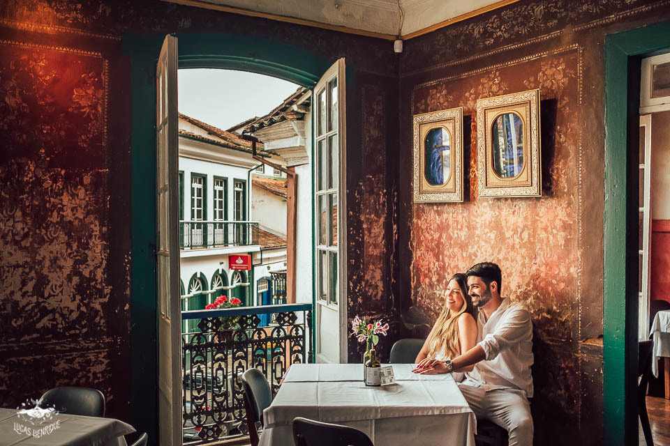 ENSAIO PRE WEDDING PIZZARIA OURO PRETO