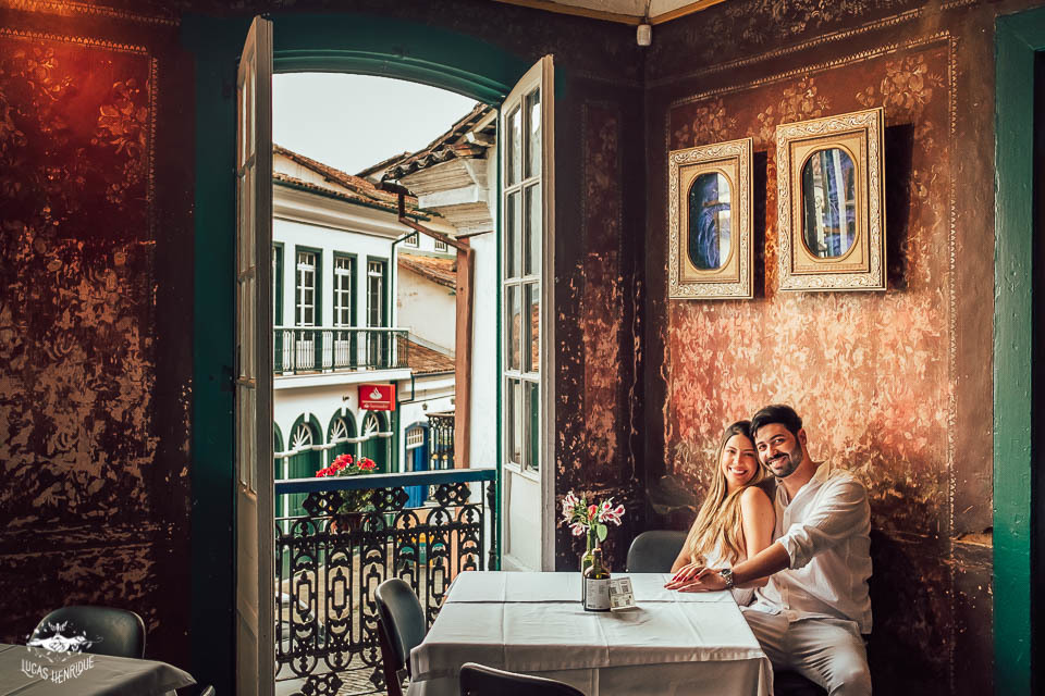 ENSAIO PRE WEDDING PIZZARIA OURO PRETO