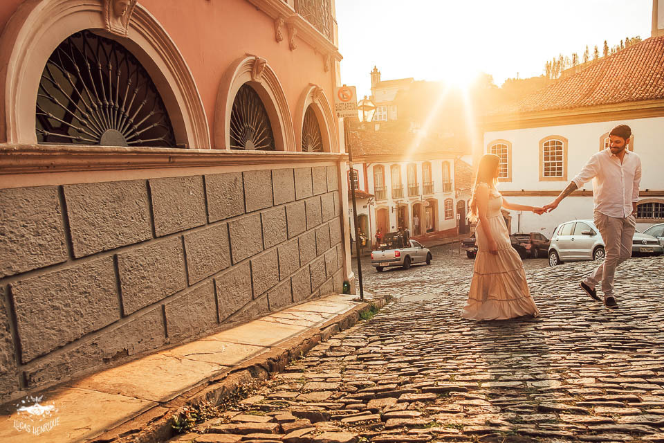FOTOS ENSAIO PRE CASAMENTO NO POR DO SOL CIDADE HISTORICA DE OURO PRETO