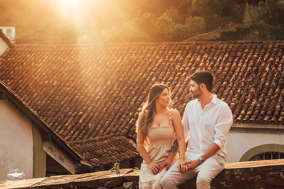 FOTOS ENSAIO PRE CASAMENTO NO POR DO SOL CIDADE HISTORICA DE OURO PRETO
