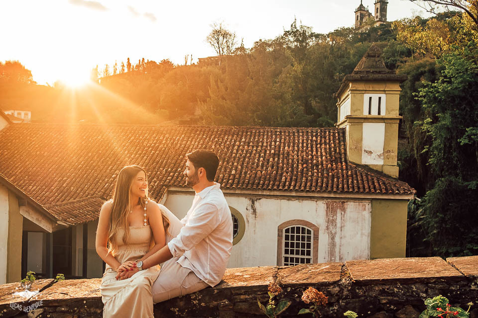 FOTOS CASAL NO POR DO SOL CIDADE HISTORICA DE OURO PRETO