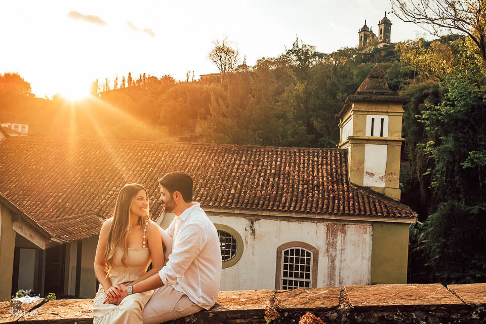 FOTOS CASAL NO POR DO SOL CIDADE HISTORICA DE OURO PRETO