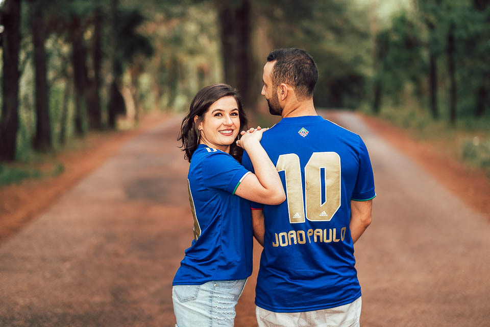 FOTOS ENSAIO PRE WEDDING  CAMISA DE TIME 