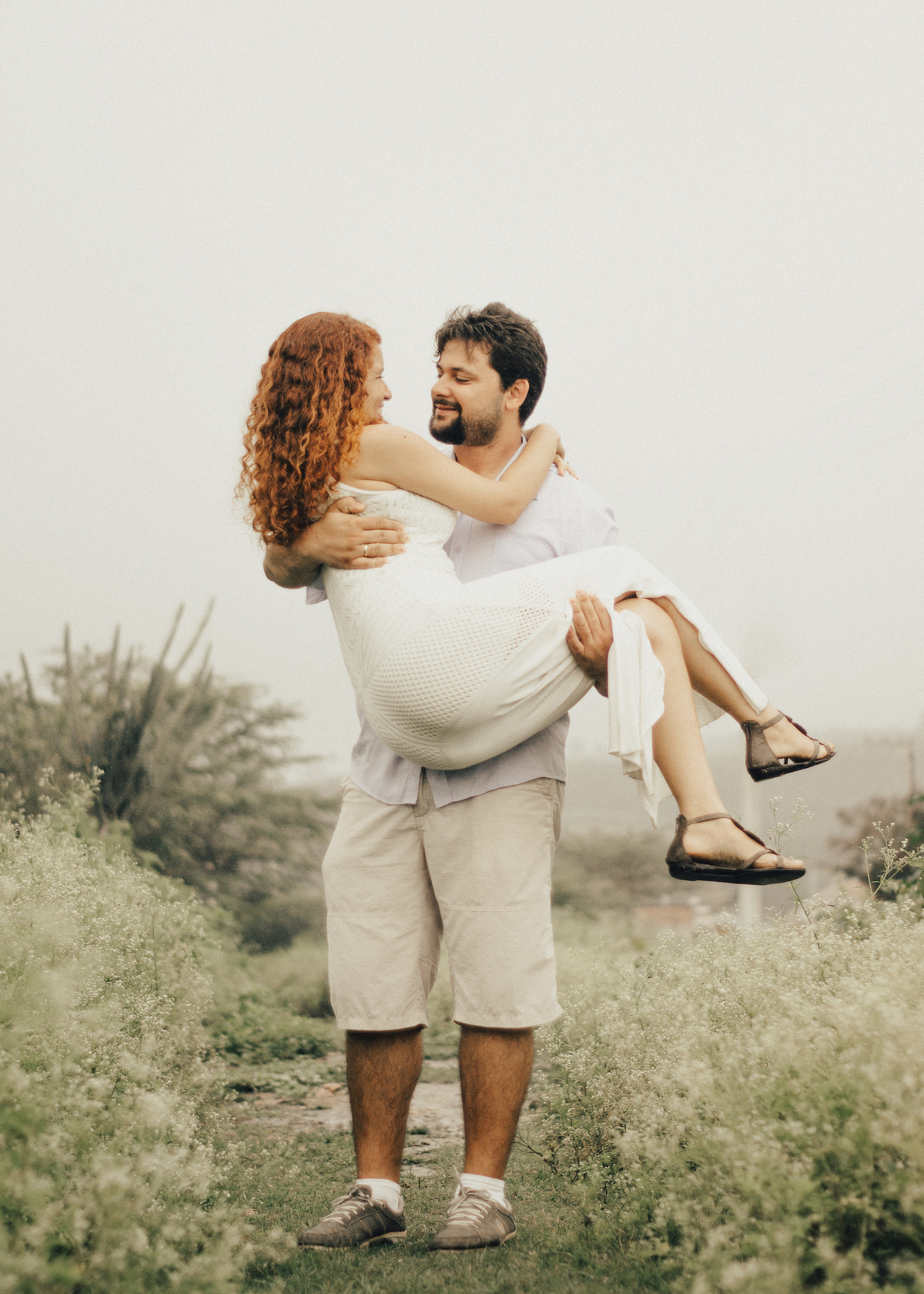 Olhares apaixonados - Ensaio Pre Wedding em Gravatá