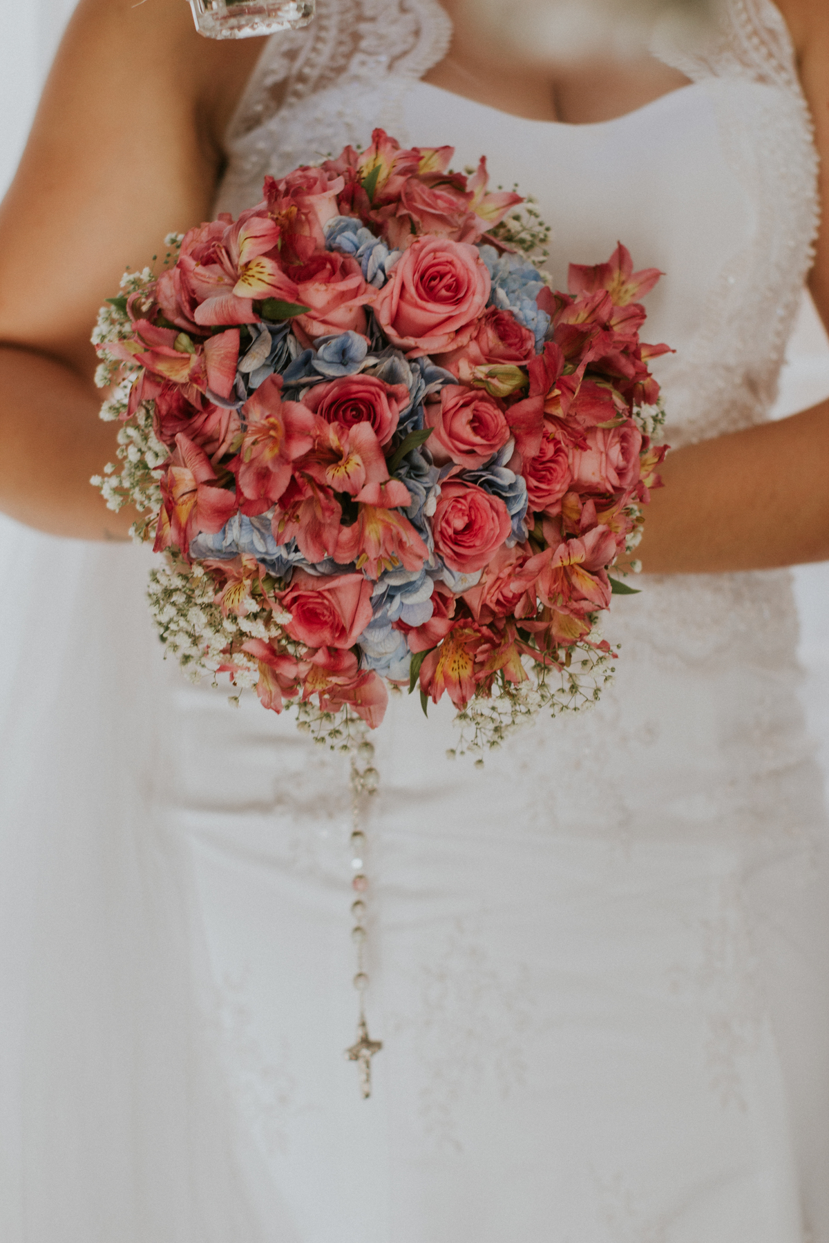 Detalhes do bouquet da noiva
