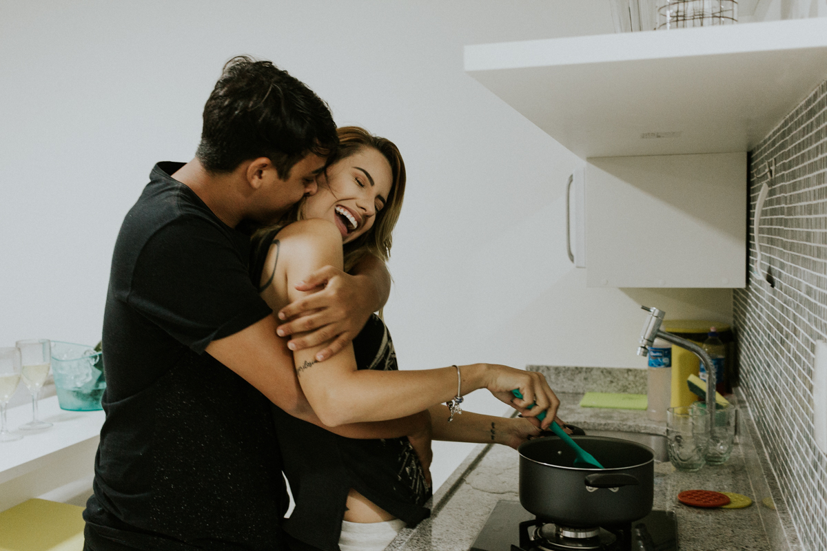 Brincadeiras na cozinha