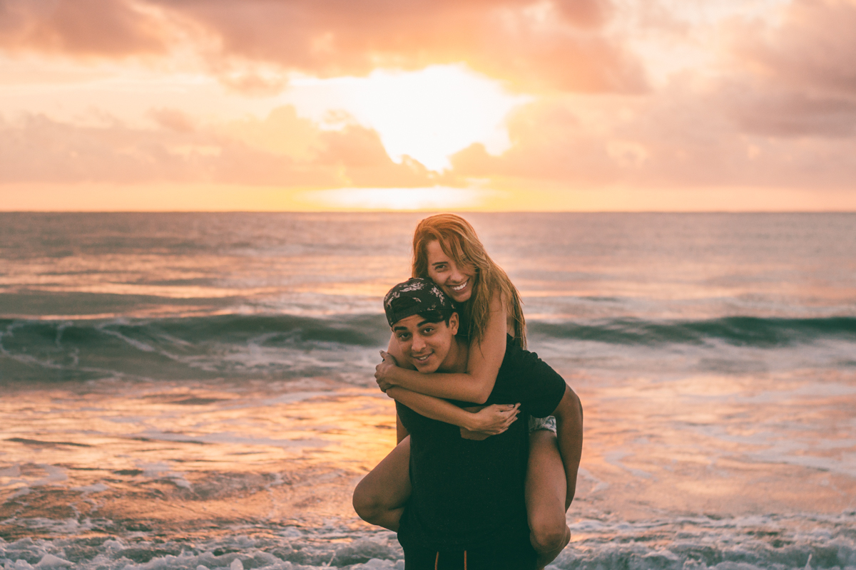 Fotografando na praia