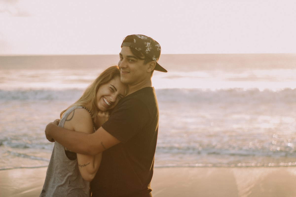 Abraço. Inspiração Casal