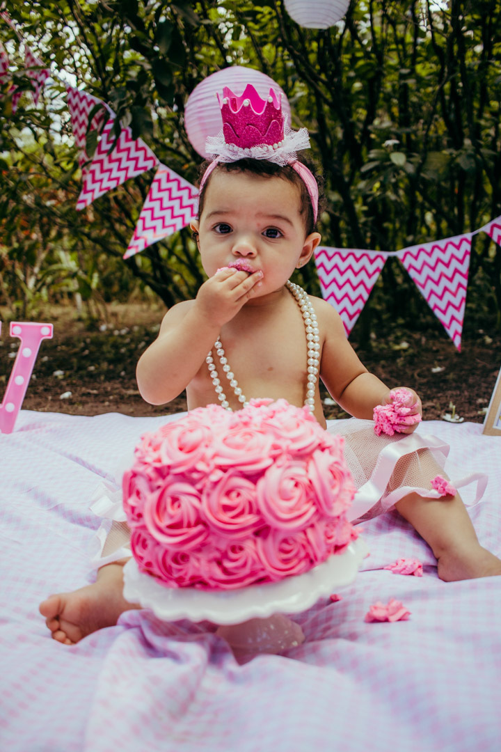 Bebê no mundo rosa