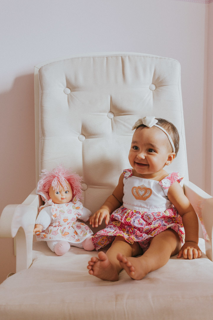 Bebê sorrindo