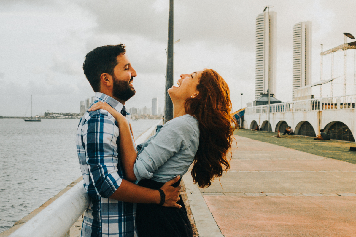Casal feliz