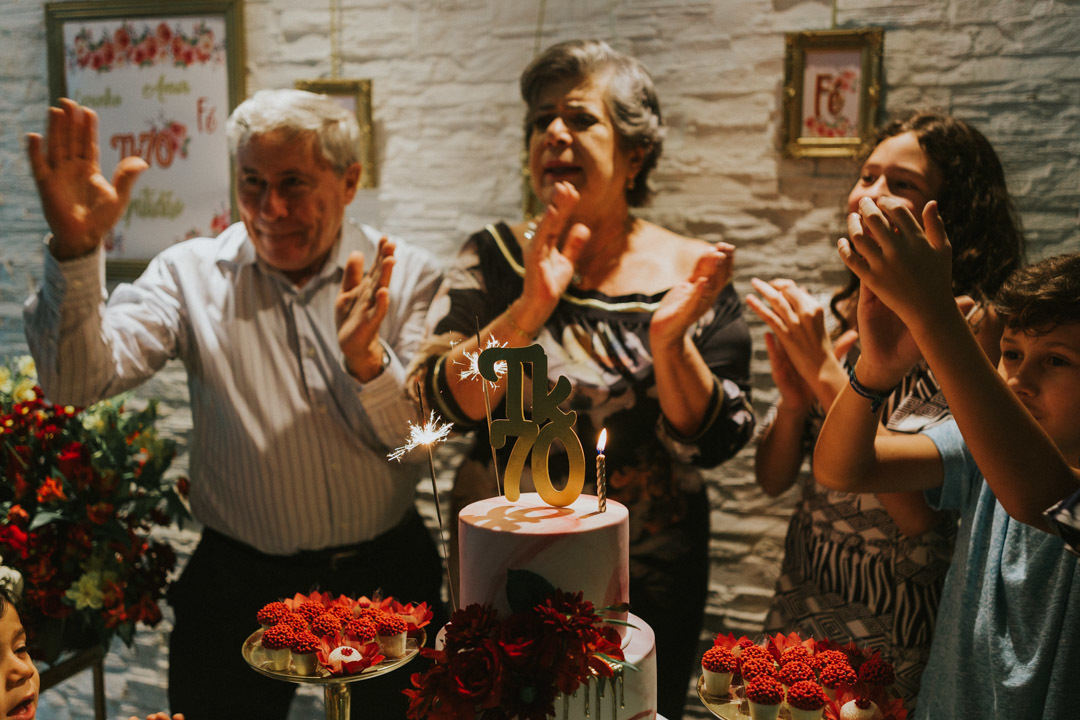 Cantando parabéns