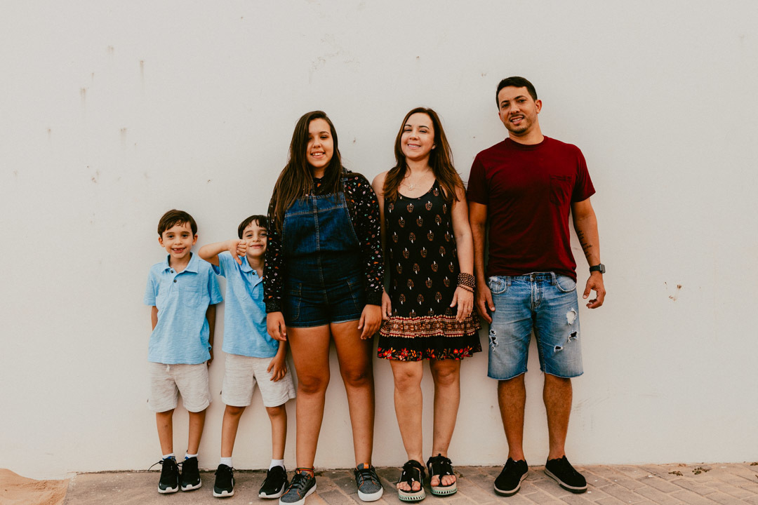 foto em família