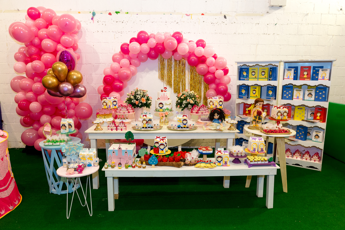 festa infantil princesas