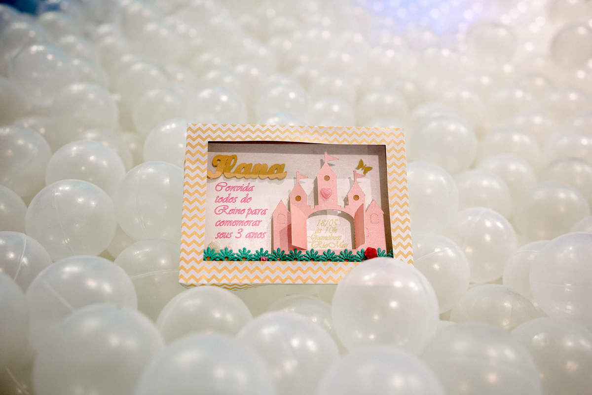 convite tema princesas