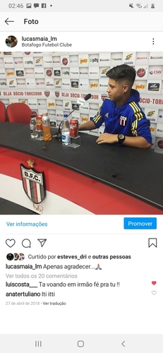 Logotipo de Lucas maia