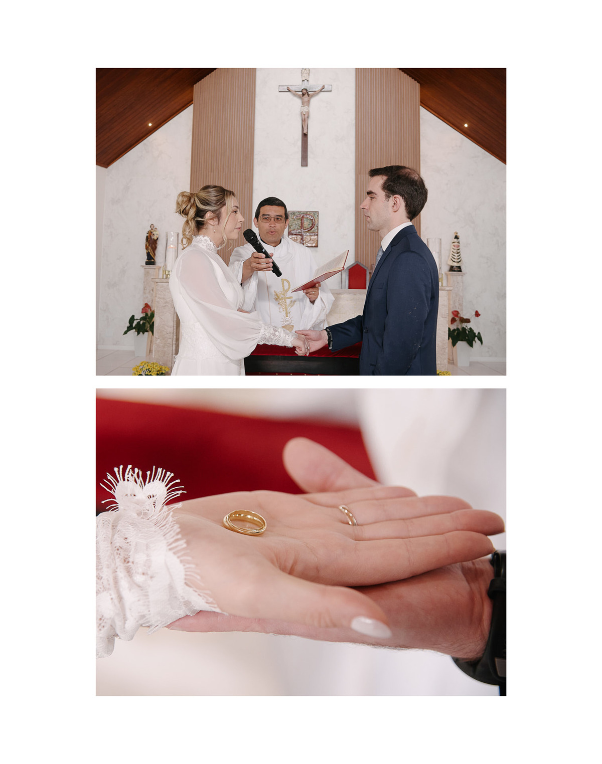 As Mãos Unidas em SJC. O símbolo da união e do novo começo. Fotógrafo de casamento em São José dos Campos: detalhes que contam a história do casal.