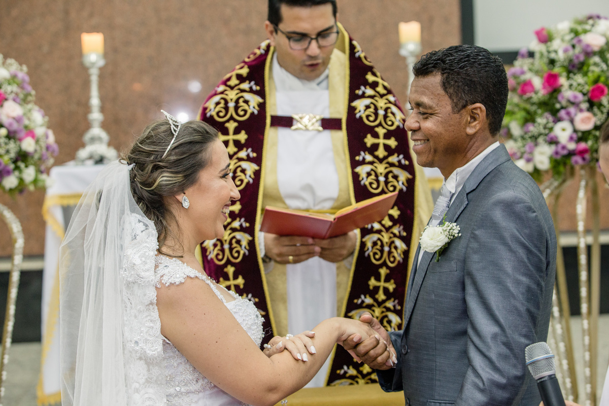 celebração do casamento