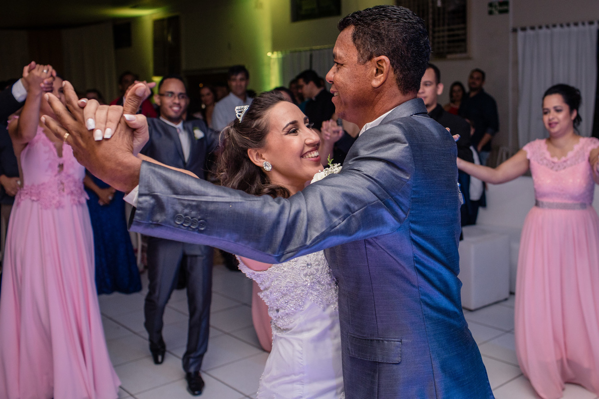 valsa dos noivos em Coxim