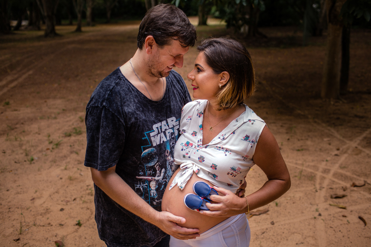 momento de conexão com o bebe 