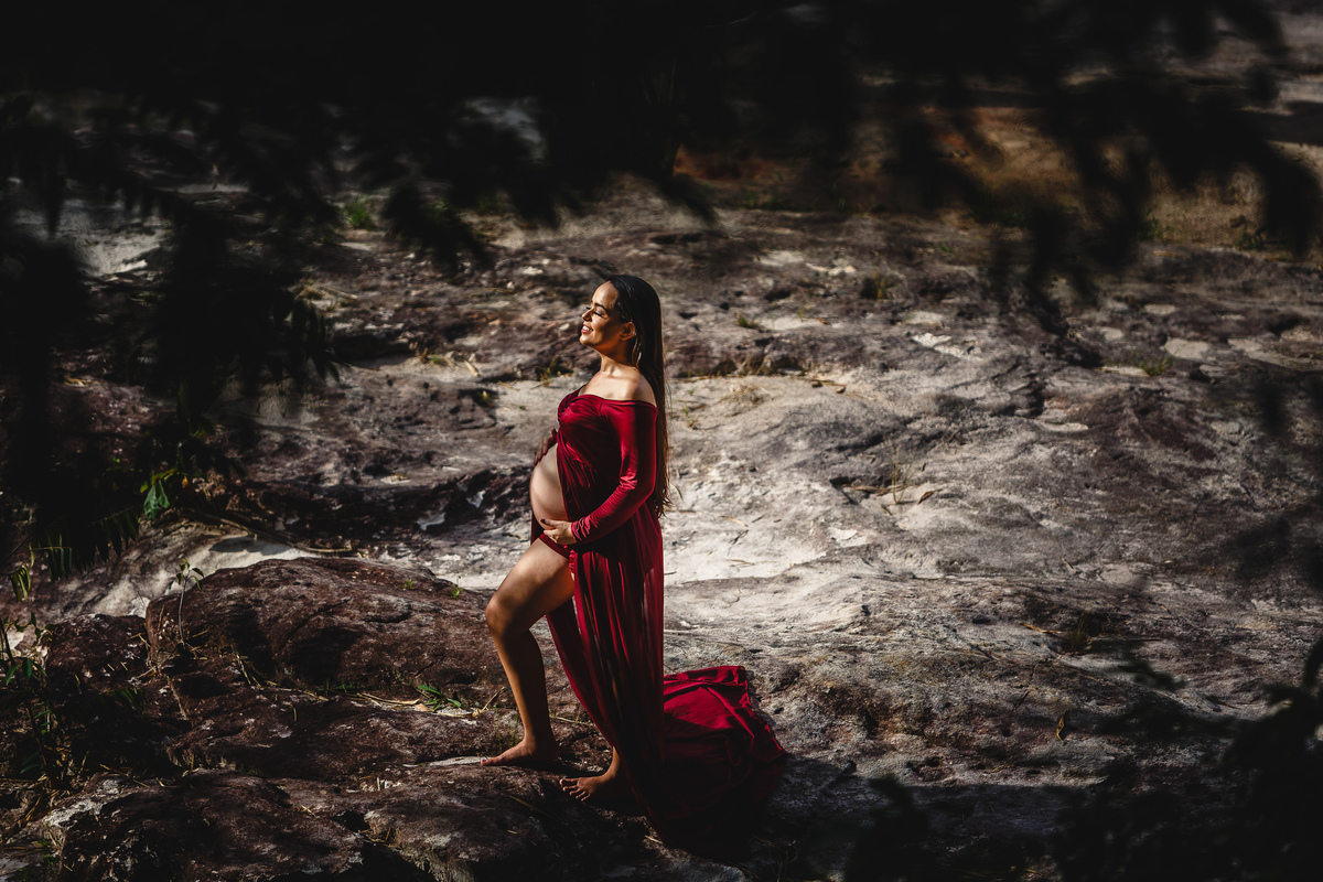 ensaio de gestante externo