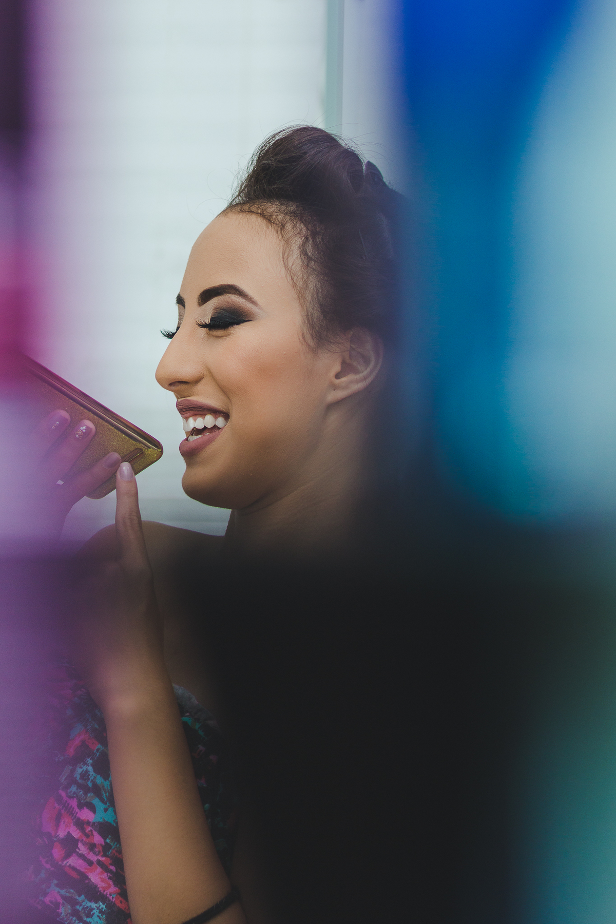 fotografia making of debutante 15 anos no Studio Bruna Lira e Suzana Filiero maquiagem makeup make | fotografo em Guaruja Ton Prans Fotografia