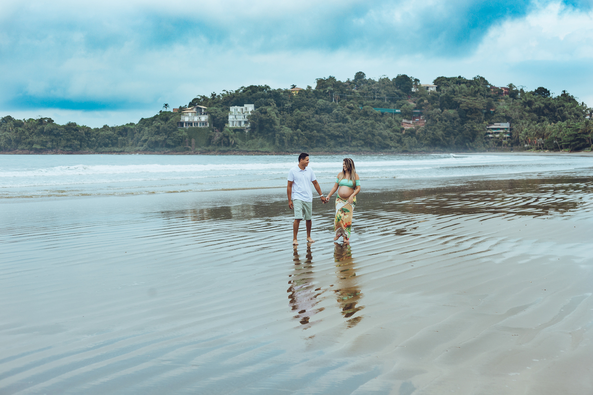 Ensaio gestante da Andressa na praia do Iporanga fotografo em Guaruja gestante gravida gravidinha bebe newborn nascimento barriga barrigão Ton Prans Fotografia