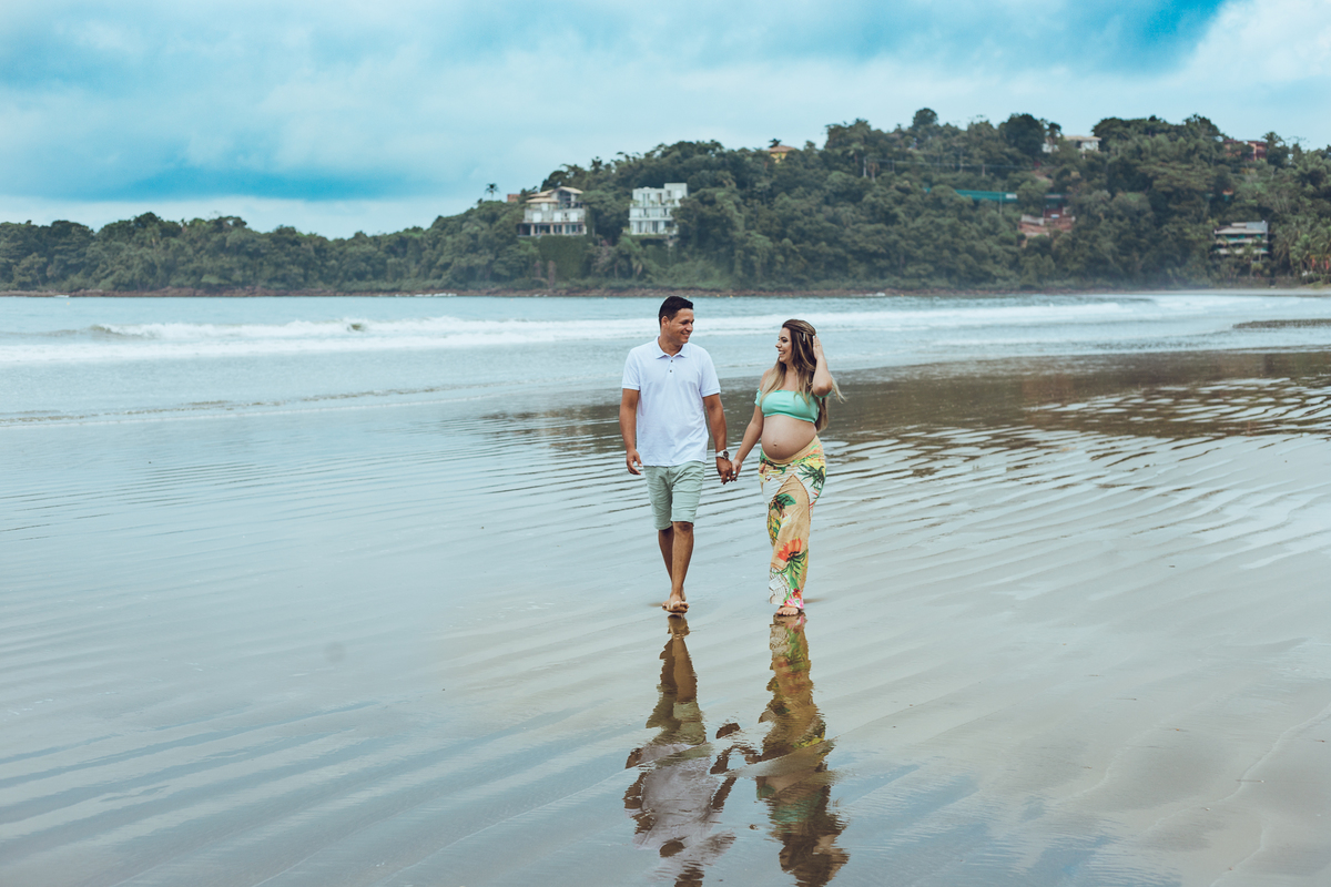 Ensaio gestante da Andressa na praia do Iporanga fotografo em Guaruja gestante gravida gravidinha bebe newborn nascimento barriga barrigão Ton Prans Fotografia