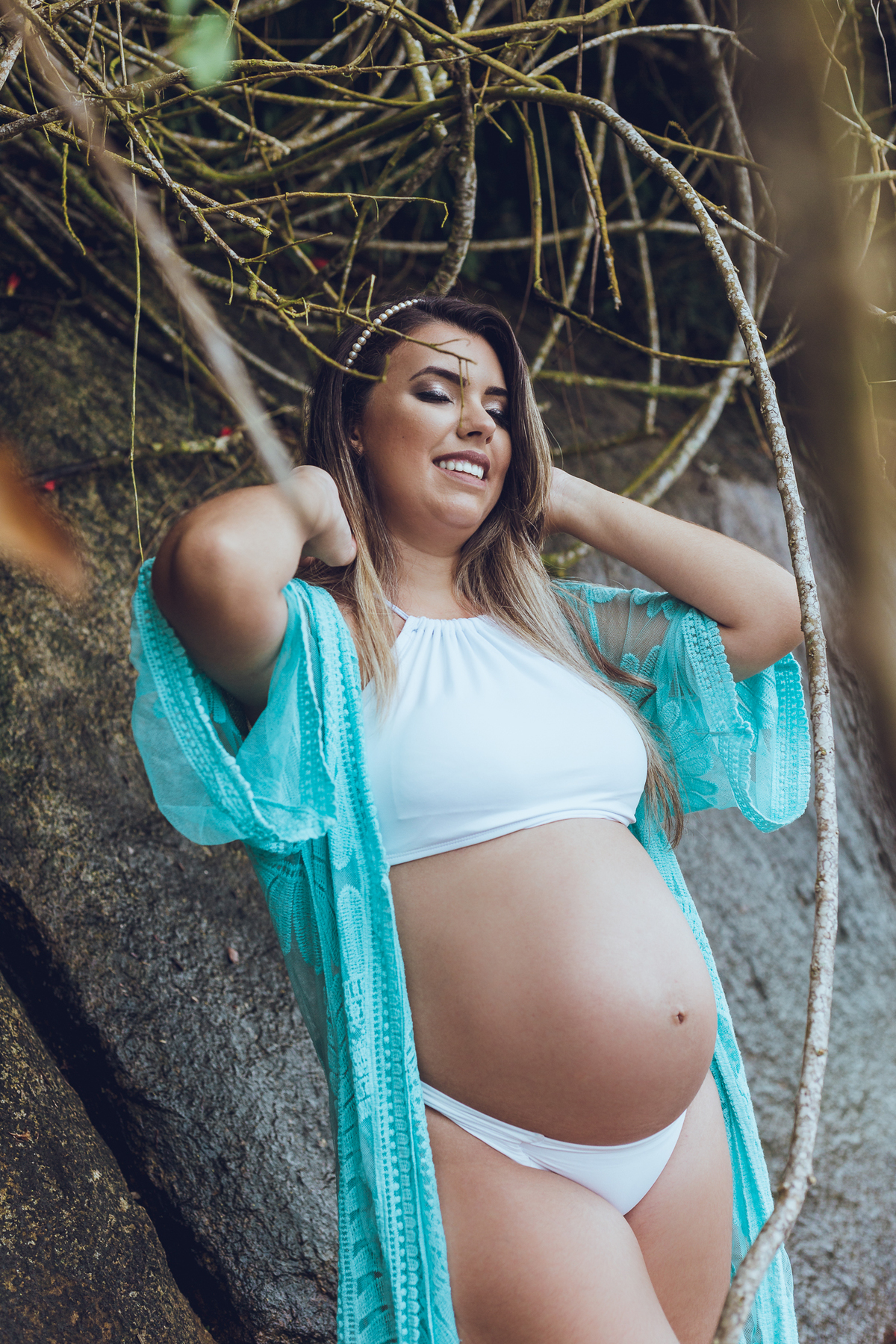 Ensaio gestante da Andressa na praia do Iporanga fotografo em Guaruja gestante gravida gravidinha bebe newborn nascimento barriga barrigão Ton Prans Fotografia