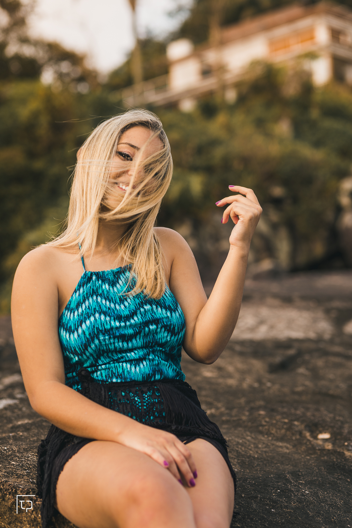 ensaio fotografico book debutante 15 anos praia das conchas | inspiracao ideias criatividade poses modelo | fotografo em Guaruja Ton Prans Fotografia