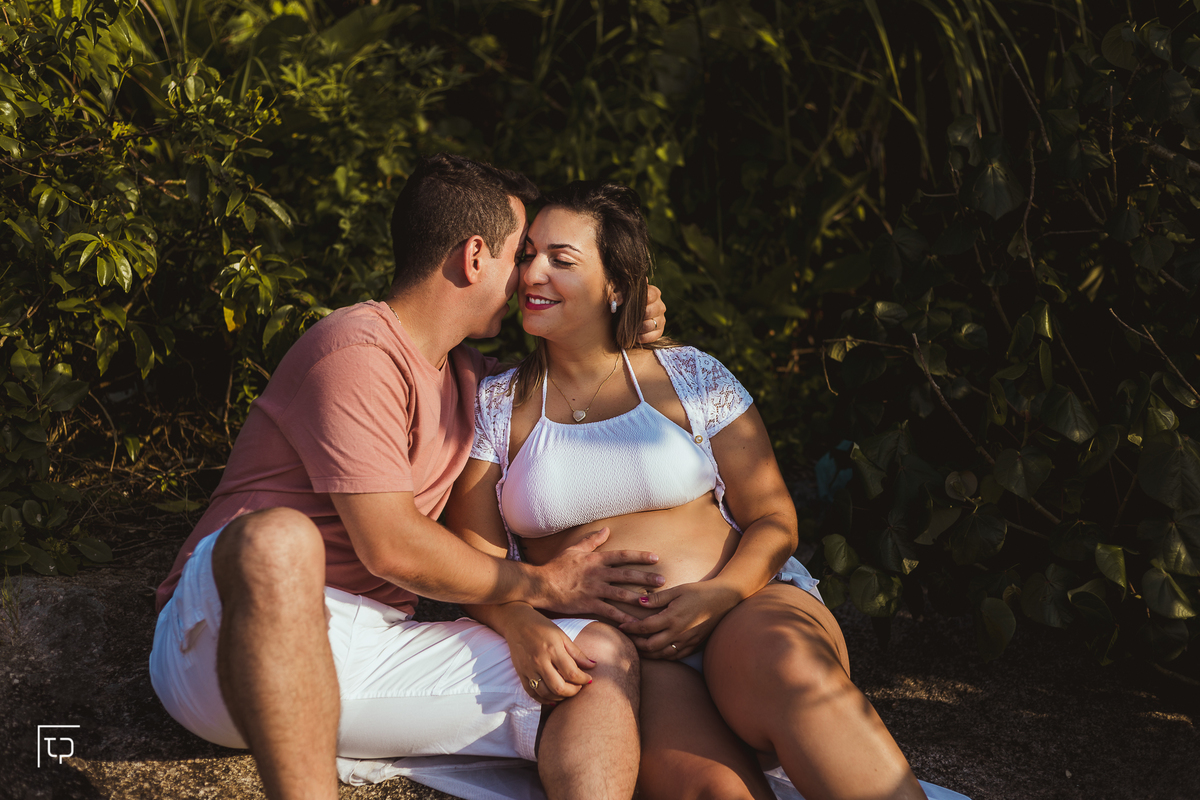 ensaio gestante gestante da fernanda na praia do guaiuba gravida gravidinha bebe newborn nascimento barriga barrigão fotografo em Guaruja Ton Prans Fotografia