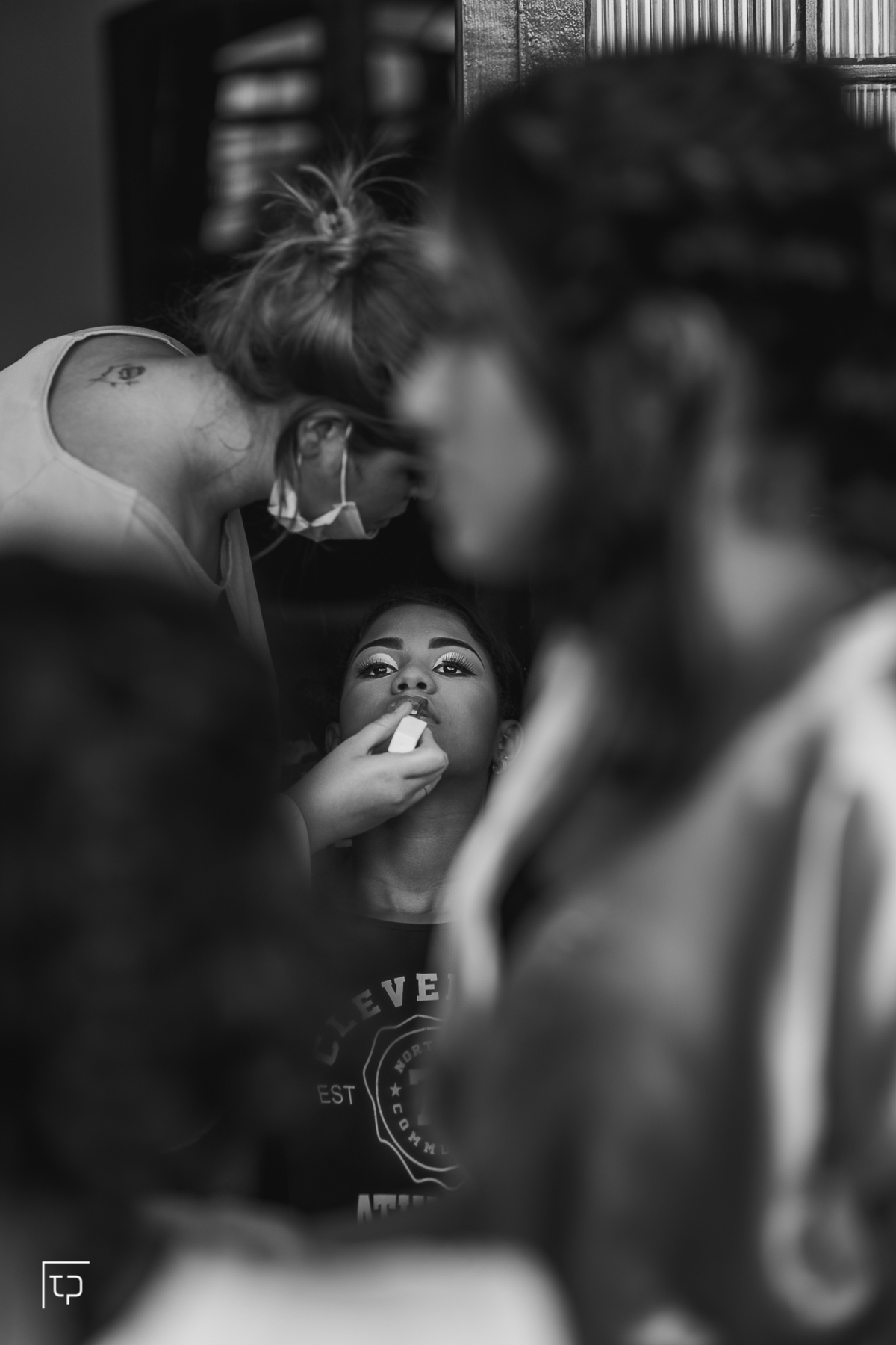 making of debutante 15 anos | maquiagem makeup make delineado batom | fotografo em Guaruja Ton Prans Fotografia