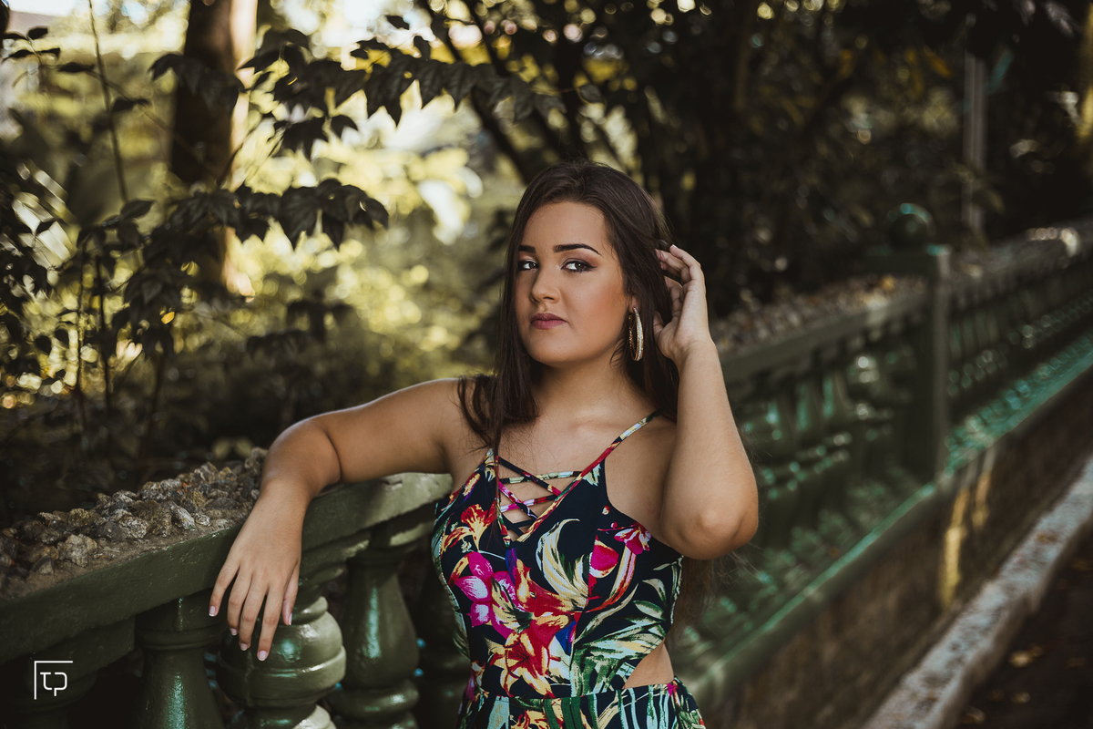 ensaio fotografico book debutante 15 anos jardim botanico e centro historico de santos | inspiracao ideias criatividade poses modelo | fotografo em Guaruja Ton Prans Fotografia