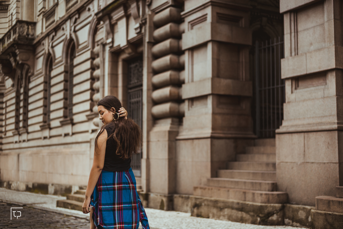 ensaio fotografico book debutante 15 anos jardim botanico e centro historico de santos | inspiracao ideias criatividade poses modelo | fotografo em Guaruja Ton Prans Fotografia