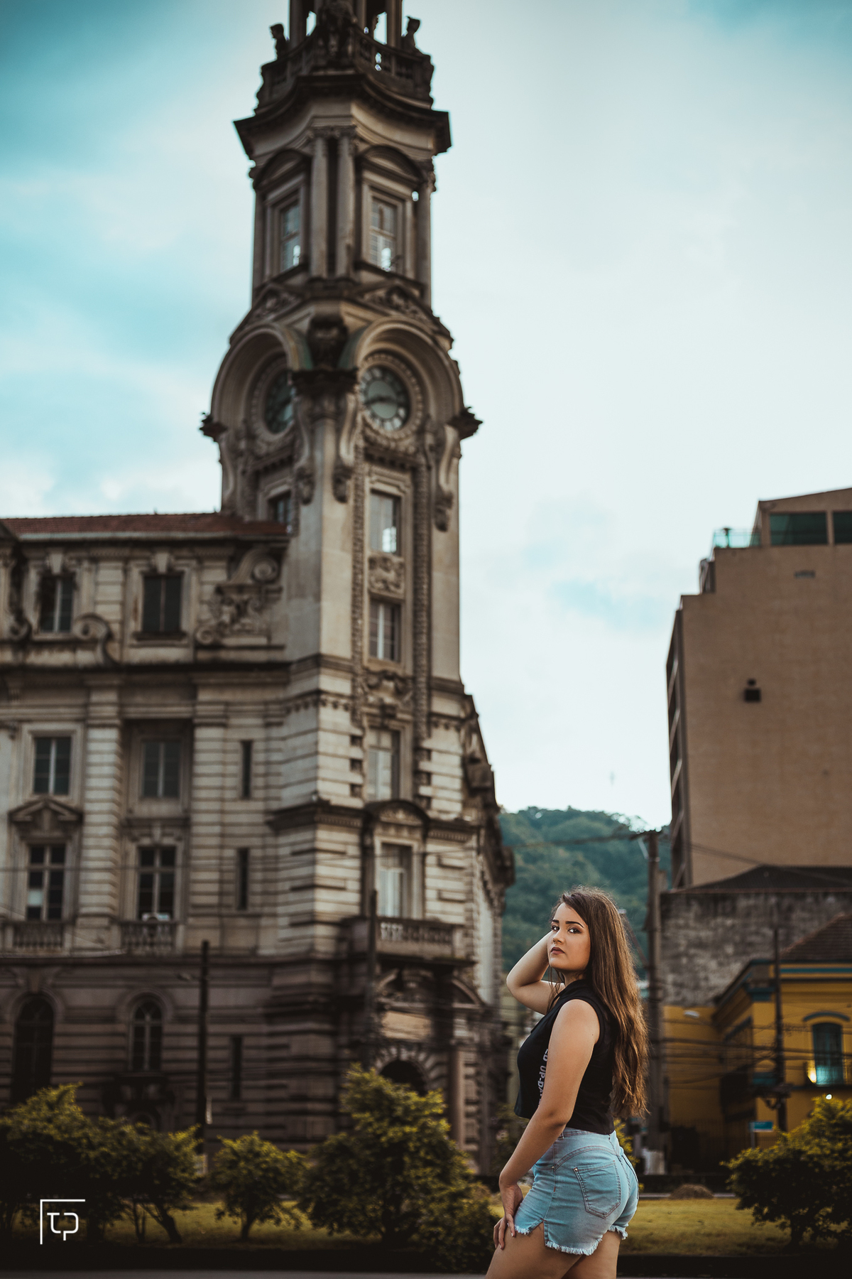 ensaio fotografico book debutante 15 anos jardim botanico e centro historico de santos | inspiracao ideias criatividade poses modelo | fotografo em Guaruja Ton Prans Fotografia