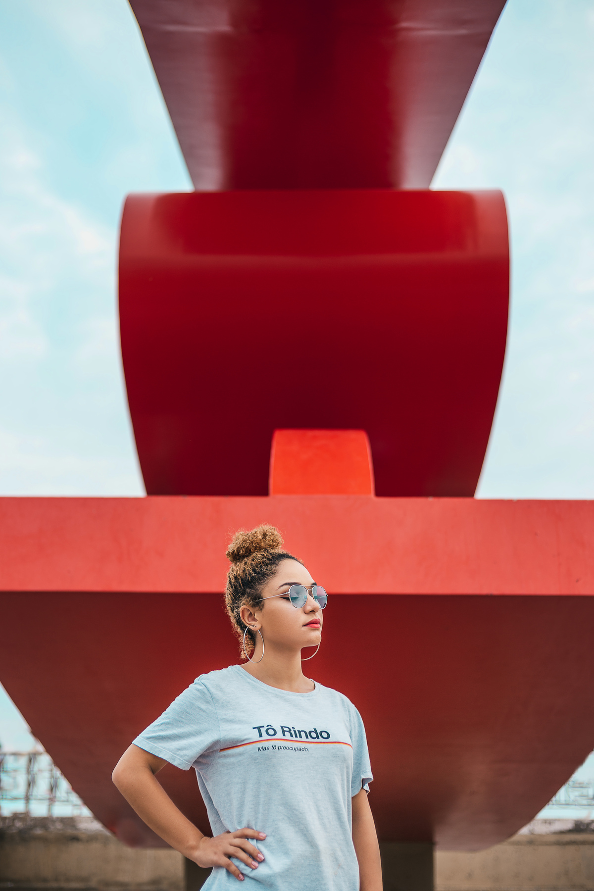 Ton Prans Fotografia | Ensaio debutante 15 anos da Anna Santos em Santos | sol natureza sorriso princesa modelo tumblr aniversário guarujá santos centro quebra mar pier bonde valongo xv 15 de novembro cores 