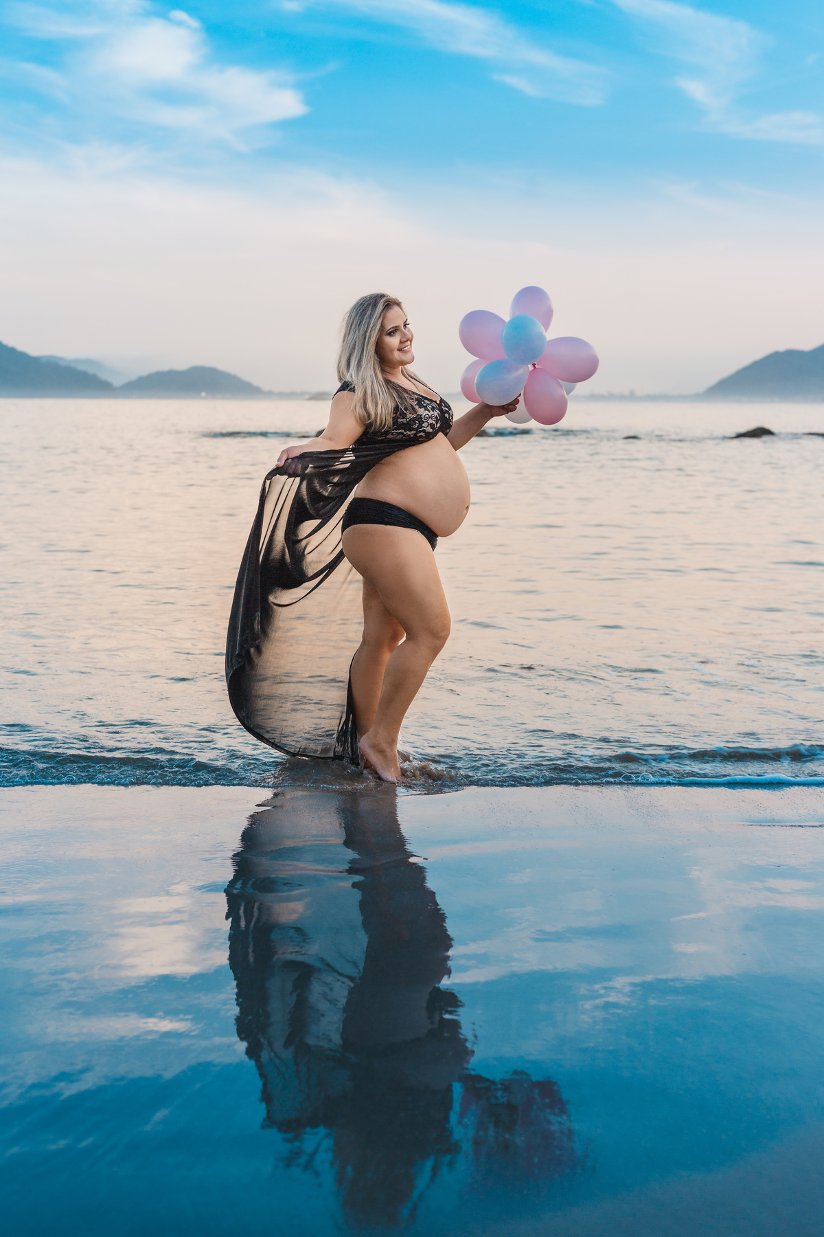 ensaio gestante da Silmara na Praia das Conchas gestante gravida gravidinha bebe newborn nascimento barriga barrigão fotografo em Guaruja Ton Prans Fotografia