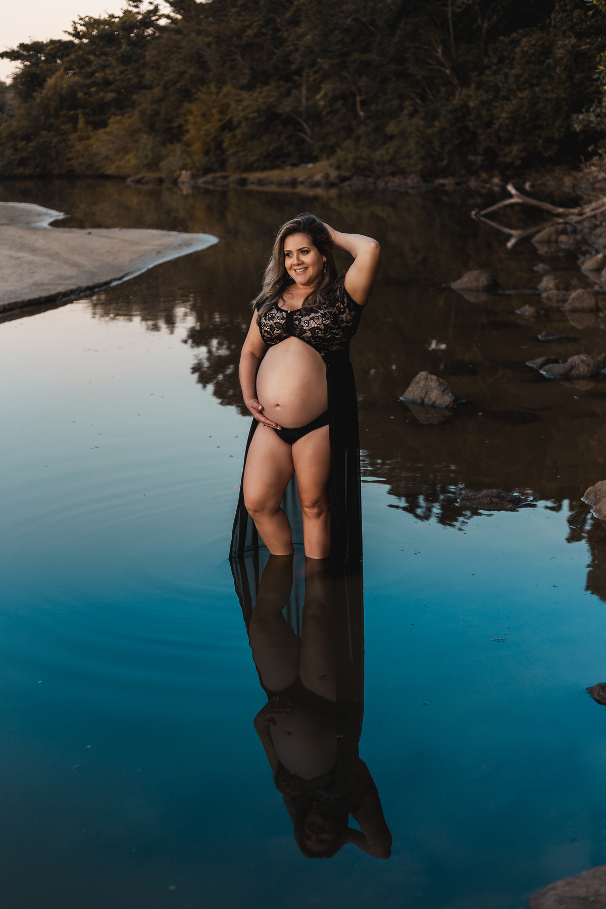 ensaio gestante da Silmara na Praia das Conchas gestante gravida gravidinha bebe newborn nascimento barriga barrigão fotografo em Guaruja Ton Prans Fotografia