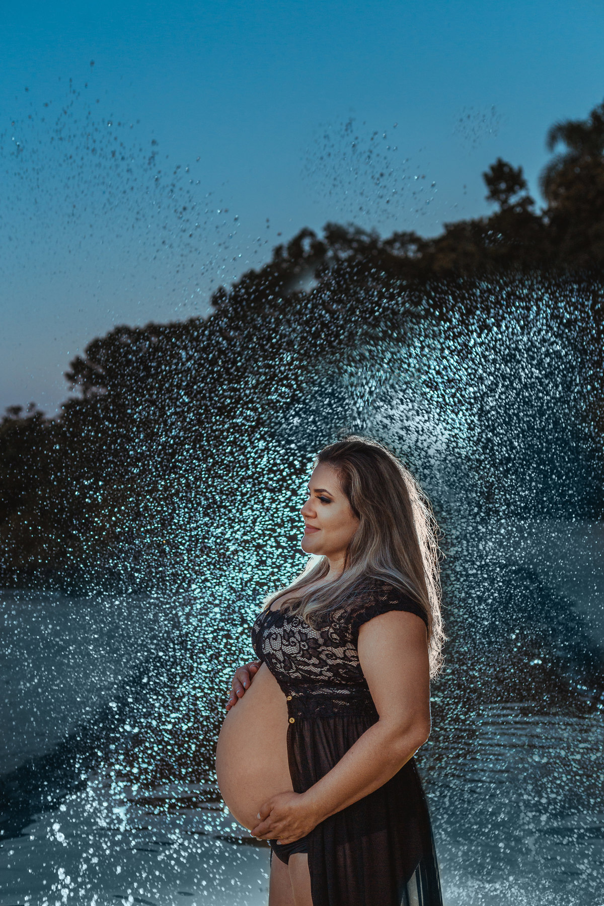 ensaio gestante da Silmara na Praia das Conchas gestante gravida gravidinha bebe newborn nascimento barriga barrigão fotografo em Guaruja Ton Prans Fotografia