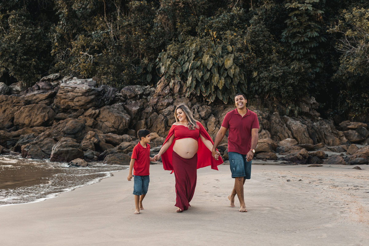 ensaio gestante da Silmara na Praia das Conchas gestante gravida gravidinha bebe newborn nascimento barriga barrigão fotografo em Guaruja Ton Prans Fotografia