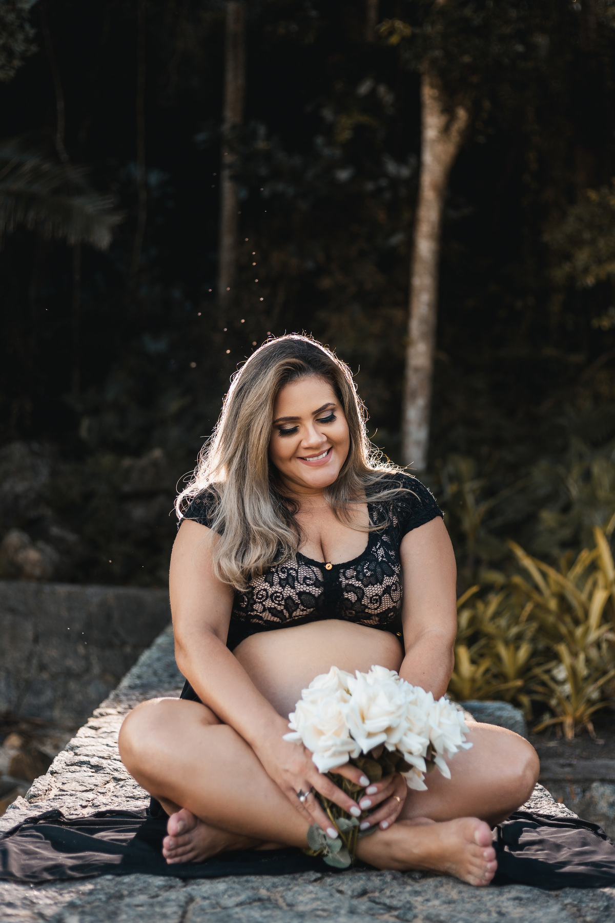 ensaio gestante da Silmara na Praia das Conchas gestante gravida gravidinha bebe newborn nascimento barriga barrigão fotografo em Guaruja Ton Prans Fotografia