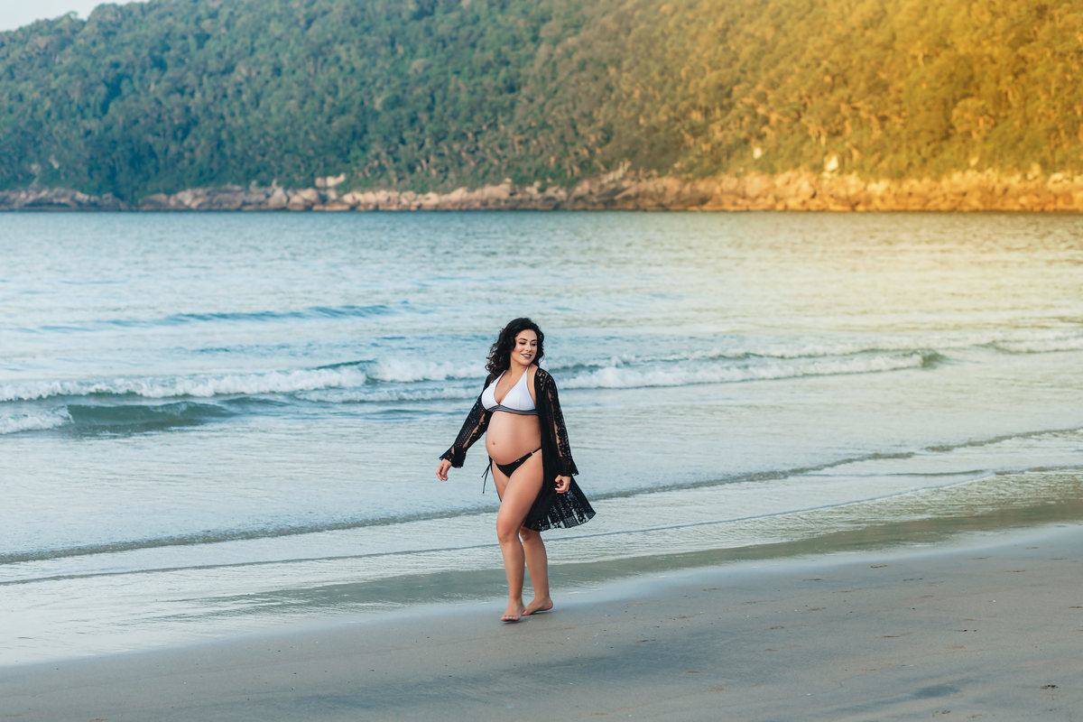 ensaio gestante da Amanda na Praia do Guaiúba gestante gravida gravidinha bebe newborn nascimento barriga barrigão fotografo em Guaruja Ton Prans Fotografia