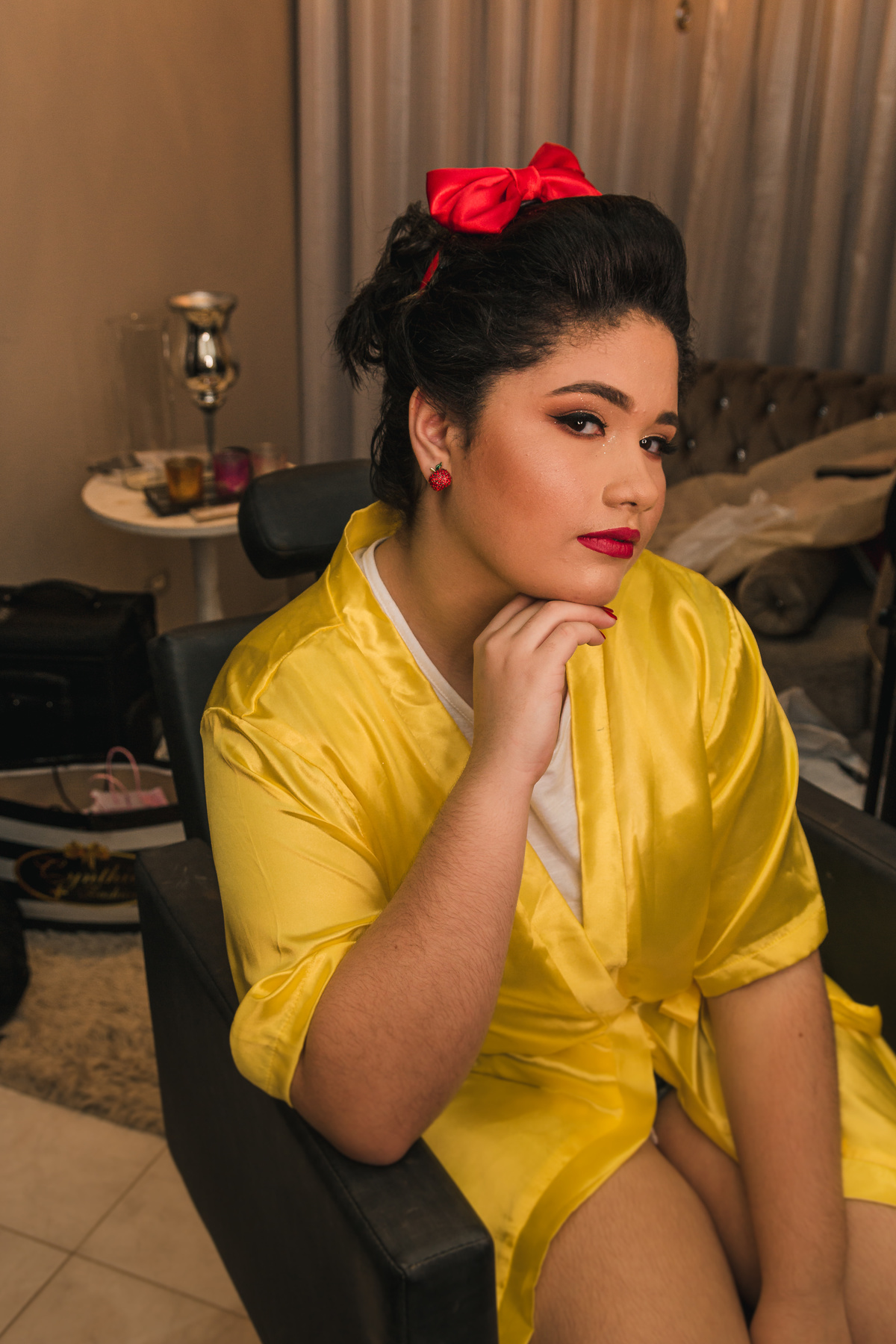 Ton Prans Fotografia | Making Of  debutante 15 anos da Ana Beatris no Guarujá no Instituto Erika Nogueira | Festa Aniversario Maquiagem Makeup Make