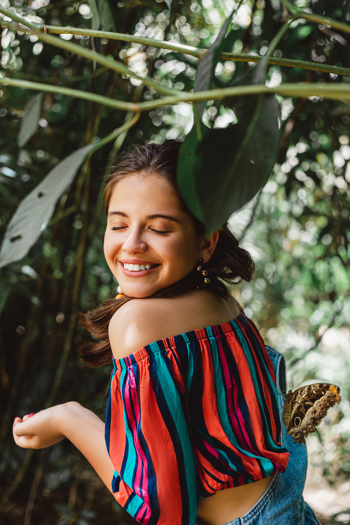 Ton Prans Fotografia | Ensaio debutante 15 anos da Ana Clara no Borboletário Águias da Serra em São Paulo | natureza modelo tumblr aniversário photoshoot feminino fotográfico retrato inspiracao ideias criatividade mood book portrait borboleta flores