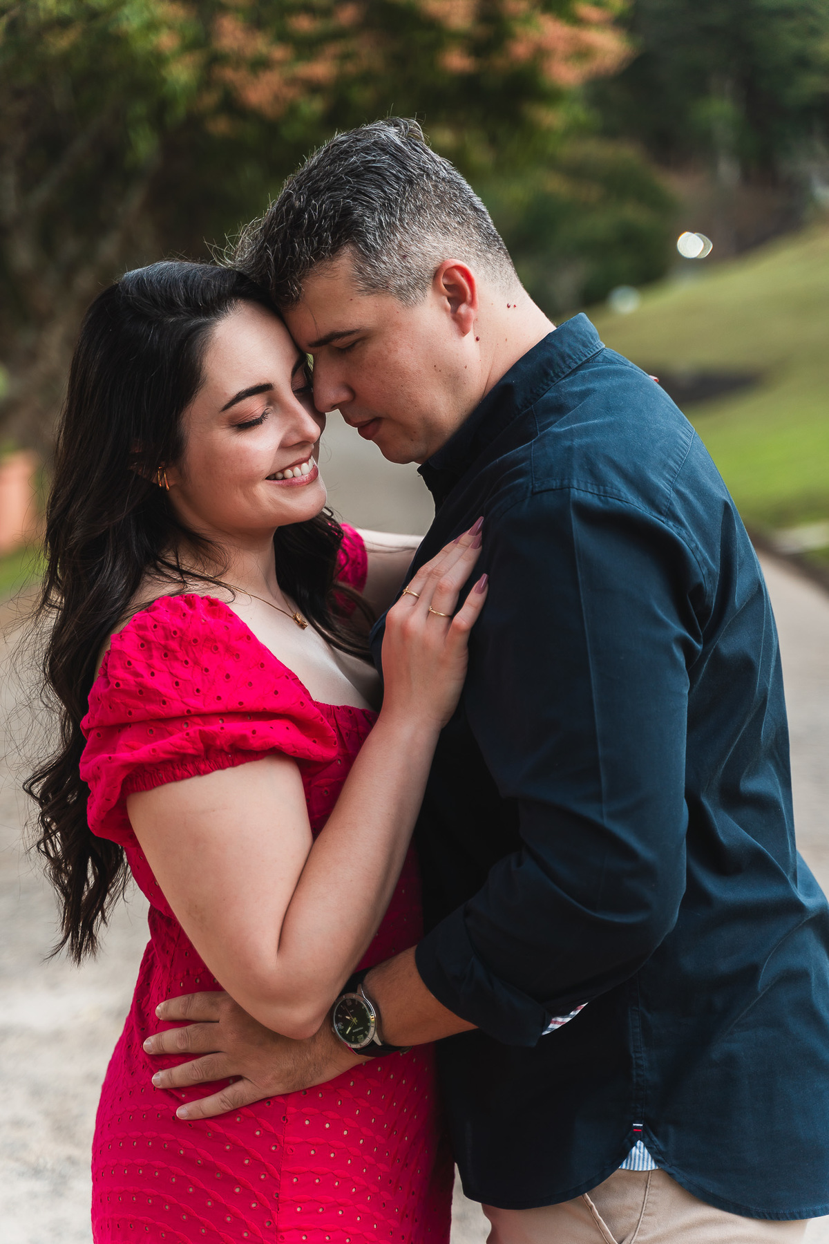 ensaio pré casamento no hotel fazenda Ribeirão em Barra do Piraí, fotos no entardecer 