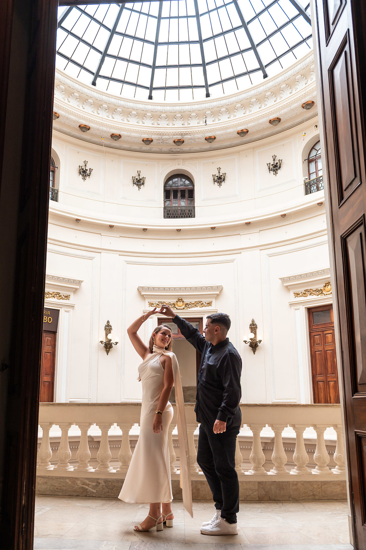 Ensaio Pré Wedding Letícia e Gabriel CCBB - Rio de Janeiro-RJ