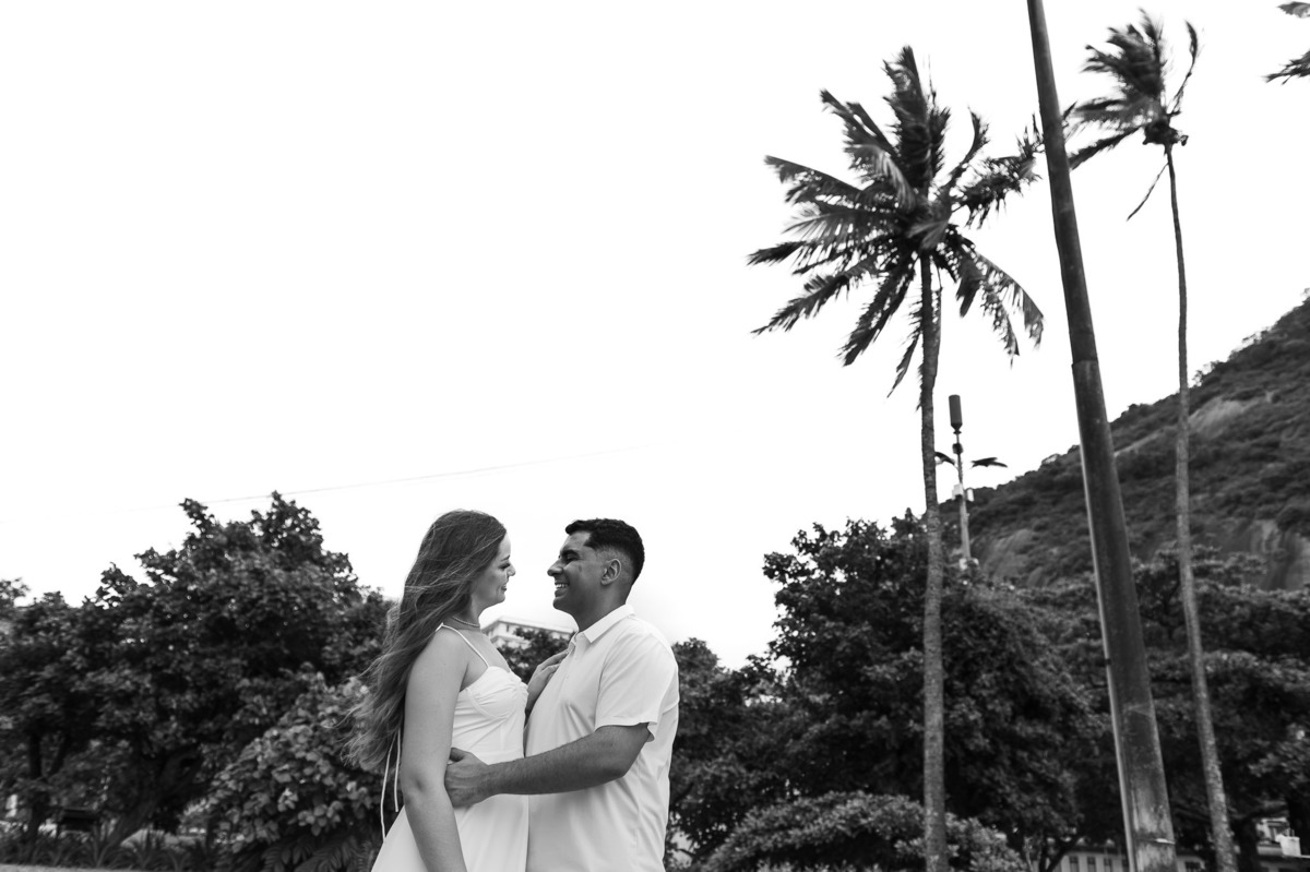 Ensaio Pré Wedding Letícia e Gabriel Mureta da Urca - Rio de Janeiro-RJ