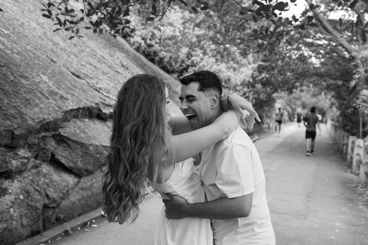 Ensaio Pré Wedding Letícia e Gabriel Mureta da Urca - Rio de Janeiro-RJ