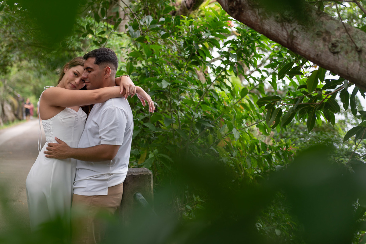 Ensaio Pré Wedding Letícia e Gabriel Mureta da Urca - Rio de Janeiro-RJ